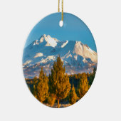 MOUNT SHASTA KERAMIK ORNAMENT (Rechts)