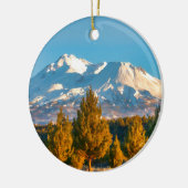 MOUNT SHASTA KERAMIK ORNAMENT (Links)