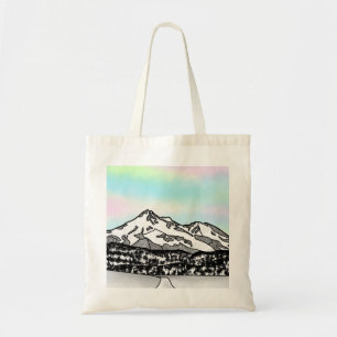 Mount Shasta - Landschaftsbild Tragetasche