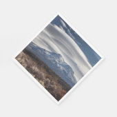 MOUNT SHASTA MIT LENTIKULÄRER KLUFT SERVIETTE (Ecke)