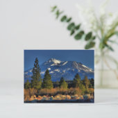 MOUNT SHASTA - PAINTERY POSTKARTE (Stehend Vorderseite)