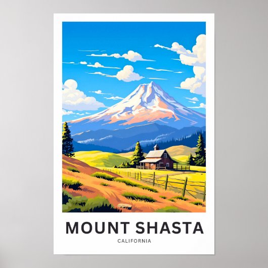 Mount Shasta Poster (Vorne)