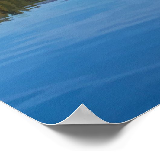 MOUNT SHASTA REFLEKTIERT POSTER (Ecke)