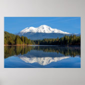 MOUNT SHASTA REFLEKTIERT POSTER (Vorne)