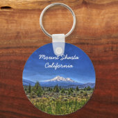 Mount Shasta Schlüsselanhänger (Vorderseite)