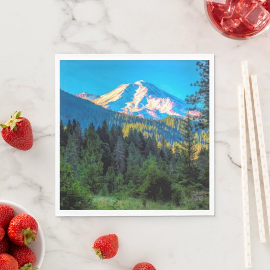 MOUNT SHASTA SERVIETTE (Beispiel)