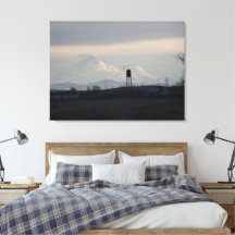 Mount Shasta Sonnenuntergang im Schnee 3