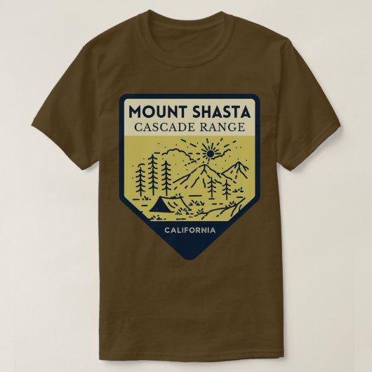 Mount Shasta T-Shirt (Design vorne)
