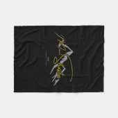 Mount Shasta USA Fleecedecke (Vorderseite (Horizontal))