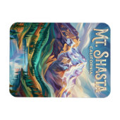 Mount Shasta USA Magnet (Horizontal)