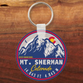 Mount Sherman Colorado - 14er-Wanderung Schlüsselanhänger (Vorderseite)