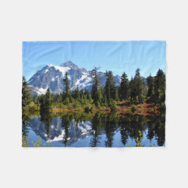 Mount Shuksan Fleece Blanket