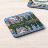 Mount Shuksan gespiegelt im Reflection Lake Getränkeuntersetzer (Linke Seite)