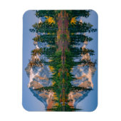 Mount Shuksan gespiegelt im Reflection Lake Magnet (Vertikal)