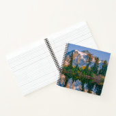 Mount Shuksan gespiegelt im Reflection Lake Notizblock (Innenseite)