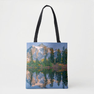 Mount Shuksan gespiegelt im Reflection Lake Tasche