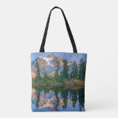Mount Shuksan gespiegelt im Reflection Lake Tasche (Rückseite)