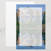 Mount Shuksan mirrored in Reflection Lake Briefpapier (Vorne/Hinten)