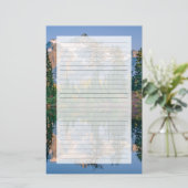 Mount Shuksan mirrored in Reflection Lake Briefpapier (Stehend Vorderseite)