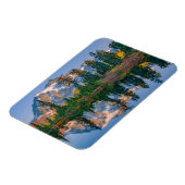 Mount Shuksan mirrored in Reflection Lake Magnet (Linke Seite)