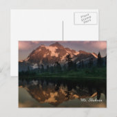 Mount Shuksan Postcard Postkarte (Vorne/Hinten)