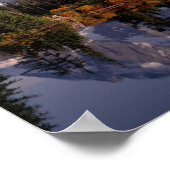 Mount Shuksan Reflection Poster (Ecke)