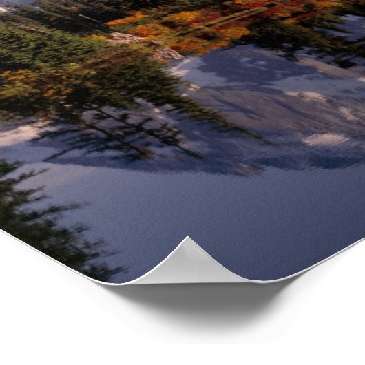 Mount Shuksan Reflection Poster (Ecke)