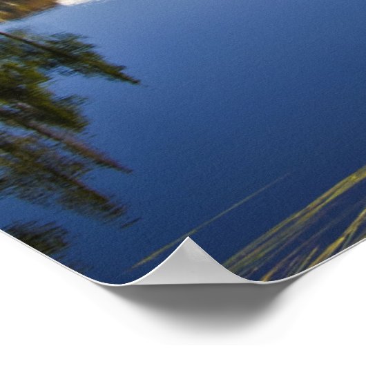 Mount Shuksan und Picture Lake Poster (Ecke)