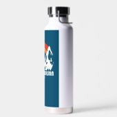 Mount Shuksan Washington Sun Eagle Trinkflasche (Links)