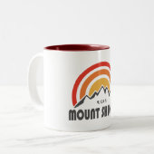 Mount Shuksan Zweifarbige Tasse (Vorderseite Links)