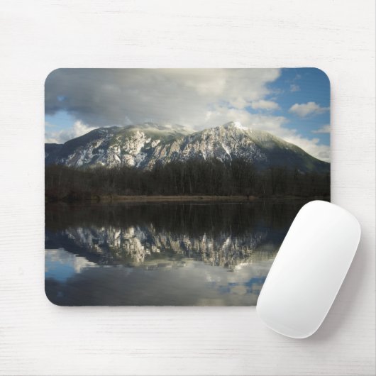 Mount_Si Maus Pad Mousepad (Mit Mouse)