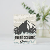 Mount Siguniang China (Stehend Vorderseite)