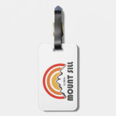 Mount Sill California Gepäckanhänger (Rückseite vertikal)