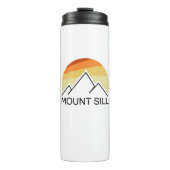 Mount Sill California Retro Thermosbecher (Vorderseite)