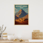 Mount Sinai Ägypten V01 Poster (Küche)