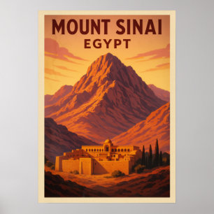 Mount Sinai Ägypten V02 Poster