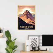Mount Sinai Ägypten V04 Poster (Heimbüro)