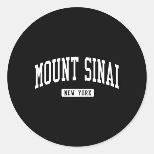Mount Sinai New York Ny Athletic Sports Runder Aufkleber