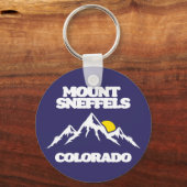 Mount Sneffels Colorado Schlüsselanhänger (Rückseite)