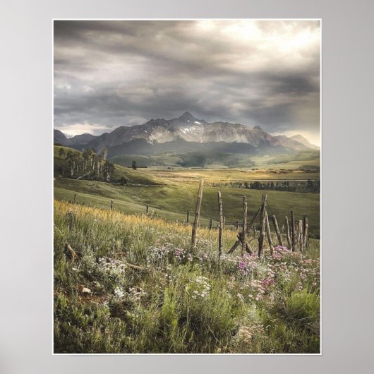 Mount Sneffels, Ouray Landkreis, Colorado Poster (Vorne)