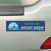 Mount Snow Vermont mountain ski resort Autoaufkleber (Auf Auto)