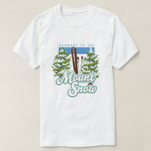 Mount Snow Vermont Ski-Logo. T-Shirt