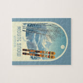 Mount Snow Vermont ski resort game Puzzle (Horizontal)