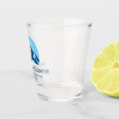 Mount Snow Vermont Skigebiet Souvenir Glass Schnapsglas (Rechts)