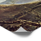 Mount Snowdon aus Llyn Nantlle von Wilson Ric gese Poster (Ecke)