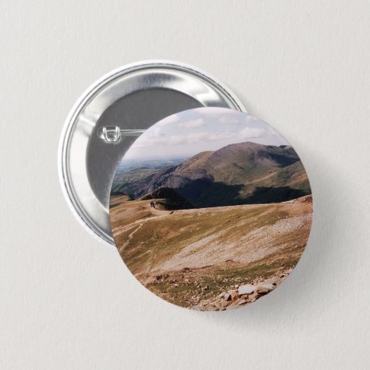 Mount Snowdon Button (Vorne & Hinten)