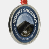 Mount Snowdon Ornament Aus Metall (Rechts)