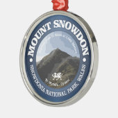 Mount Snowdon Ornament Aus Metall (Links)