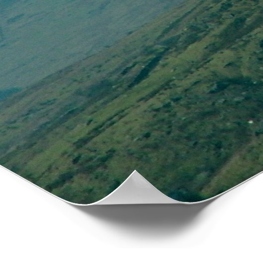 Mount Snowdon Poster (Ecke)