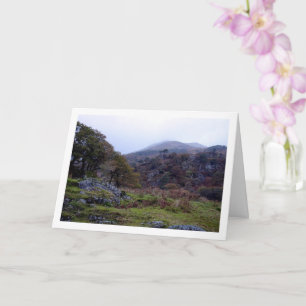 Mount Snowdon, Snowdonia National Park, Wales Karte